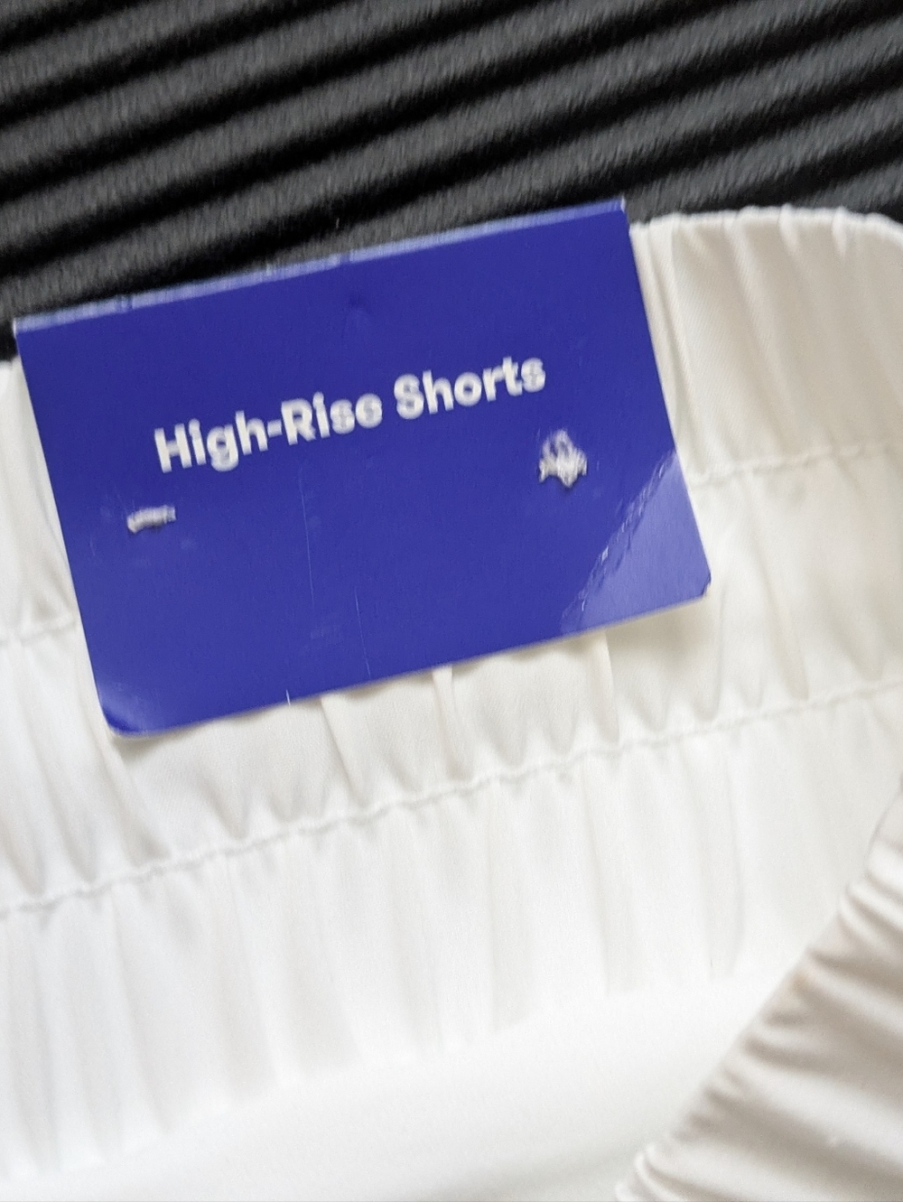 Joy Lab Women's High Rise Double Layer Run Shorts White Large Running Gym NEW - Picture 10 of 15